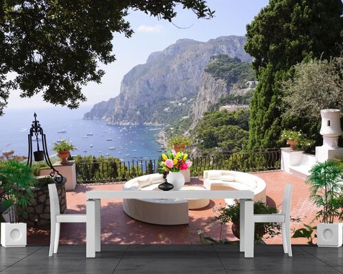 Вид на грозный утес с балкона Вид на грозный утес с балкона