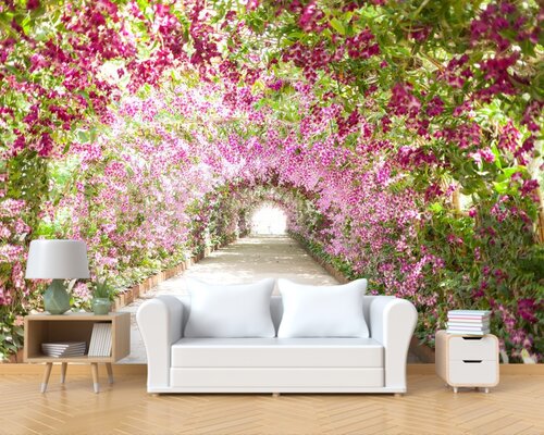 Цветущая тенистая аллея Цветущая тенистая аллея