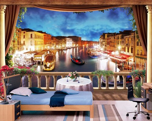 Вид на бухту из итальянского кафе Вид на бухту из итальянского кафе