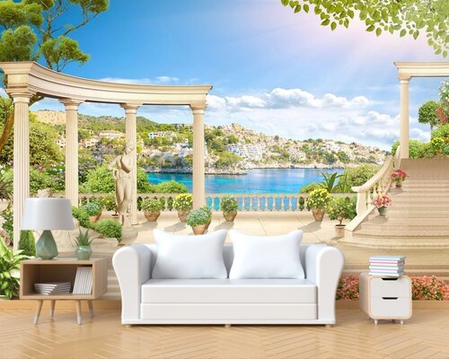 Греческий пейзаж Греческий пейзаж