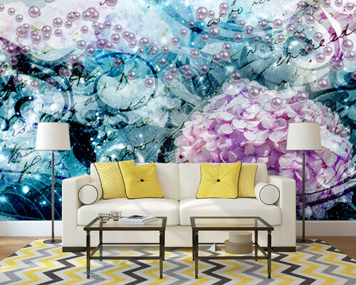 Сирень в орнаменте Сирень в орнаменте