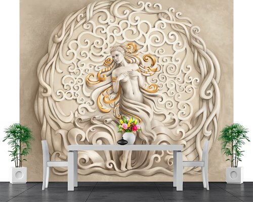 Барельеф. Соблазнительная Венера Барельеф. Соблазнительная Венера