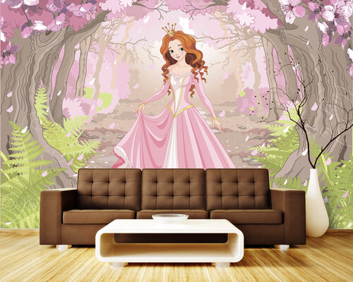 Сказочная принцесса в таинственном лесу Сказочная принцесса в таинственном лесу