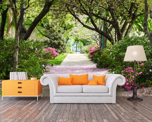 Тропинка в парке Тропинка в парке