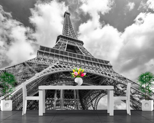 Эйфелева башня растущая ввысь Эйфелева башня растущая ввысь