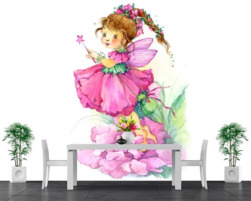 Маленькая девочка-фея Маленькая девочка-фея