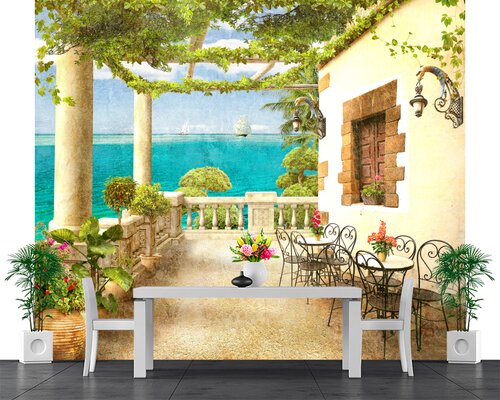 Фрески - столики у дома Фрески - столики у дома