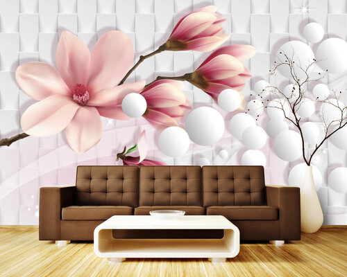 3D Прекрасный цветок 3D Прекрасный цветок