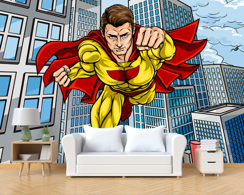 Супергерой на страже города Супергерой на страже города