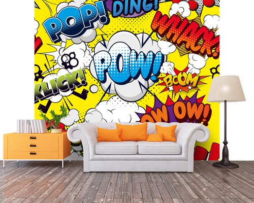 Комиксы взрыв с супергероями Комиксы взрыв с супергероями