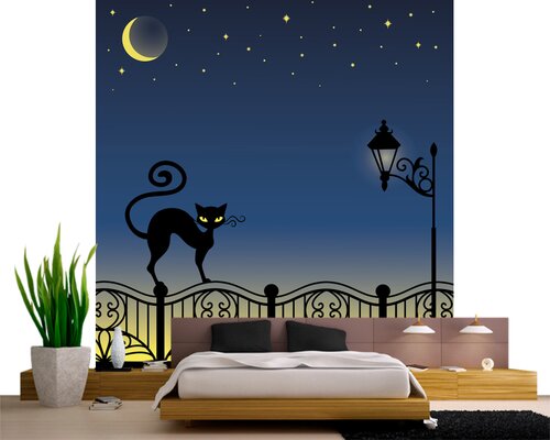 Черный кот в черной ночи Черный кот в черной ночи