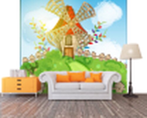 Сказочная ветряная мельница Сказочная ветряная мельница