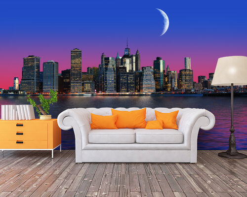 Месяц над Манхеттеном Месяц над Манхеттеном